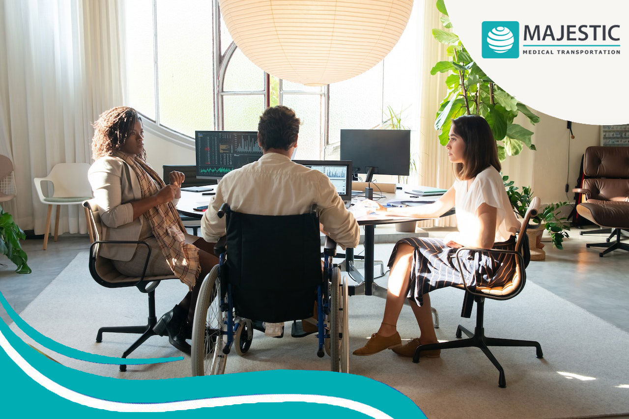 Wheelchair transportation Houston – Majestic Medical Transportation