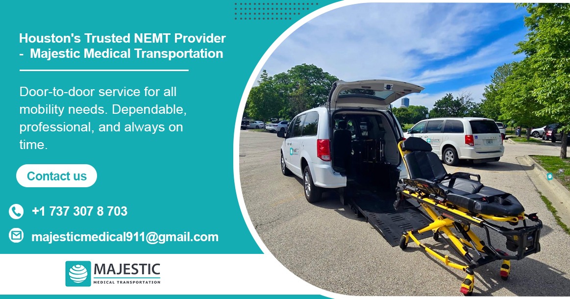 Stretcher transport service Houston – Majestic Medical Transportation